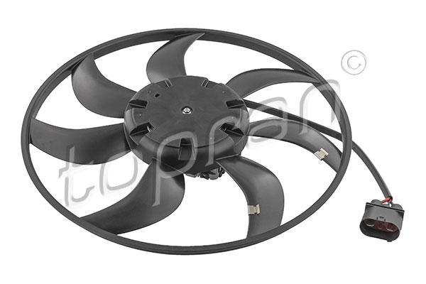 Ventilator radiator potrivit AUDI A3, Q2, TT; SEAT ATECA, LEON, LEON SC, LEON ST; SKODA OCTAVIA III, SUPERB III; VW ARTEON, ARTEON SHOOTING BRAKE, GOLF SPORTSVAN VII 1.0-Electric 04.12-