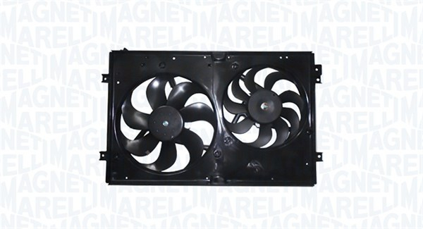 Ventilator radiator potrivit AUDI A3, TT; SEAT CORDOBA, IBIZA III, LEON, TOLEDO II; SKODA FABIA I, FABIA I PRAKTIK, OCTAVIA I; VW BORA, BORA I, GOLF IV, NEW BEETLE 1.0-2.3 09.96-12.13 [1]