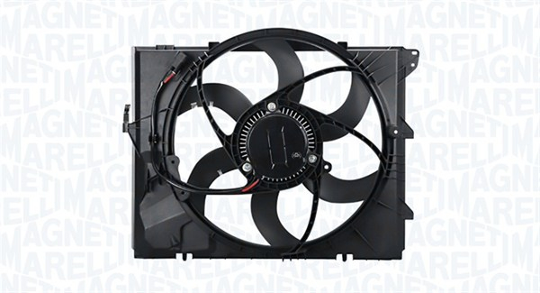 Ventilator radiator potrivit BMW 1 (E81), 1 (E82), 1 (E87), 1 (E88), 3 (E90), 3 (E91), 3 (E92), 3 (E93), X1 (E84), Z4 (E89) 1.6-3.0 06.04-08.16