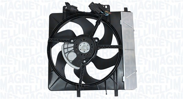 Ventilator radiator potrivit CITROEN C2, C2 ENTERPRISE, C3 I, C3 PLURIEL; PEUGEOT 1007 1.1-1.6D 02.02-