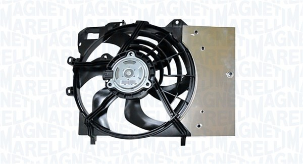 Ventilator radiator potrivit DS DS 3; CITROEN C2, C2 ENTERPRISE, C3   C3 ORIGIN III, C3 AIRCROSS II, C3 I, C3 II, C3 PICASSO, C4 CACTUS, C-ELYSEE, DS3 1.0-1.6LPG 02.02-