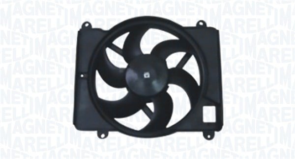 Ventilator radiator potrivit FIAT PUNTO; LANCIA Y 1.2 1.4 1.6 09.93-09.03