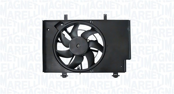 Ventilator radiator potrivit FORD B-MAX, FIESTA, FIESTA VI 1.25-1.6D 06.08-