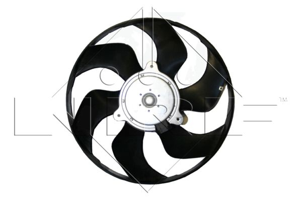 Ventilator radiator potrivit NISSAN MICRA C+C III, MICRA III, NOTE; RENAULT CLIO III, CLIO III HATCHBACK, MODUS, TWINGO II, WIND 1.2-1.6 01.03-
