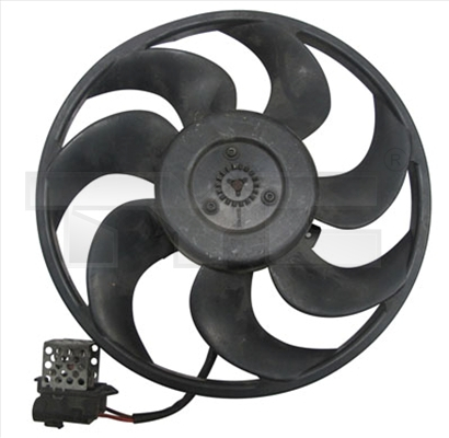 Ventilator radiator potrivit OPEL ASTRA G, ASTRA H, ASTRA H CLASSIC, ASTRA H GTC, ZAFIRA B 1.3D-2.2 2004-2015 [2]