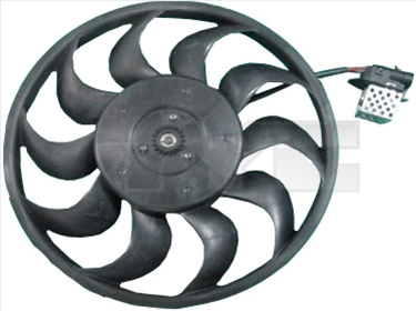 Ventilator radiator potrivit OPEL ASTRA H, ASTRA H GTC, ASTRA H KOMBI, ZAFIRA B, ZAFIRA B MINIVAN 1.3D-2.2 03.04-04.15