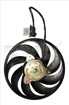 Ventilator radiator potrivit OPEL COMBO, COMBO TOUR, CORSA C, TIGRA 1.3D/1.7D dupa 2000 [2]
