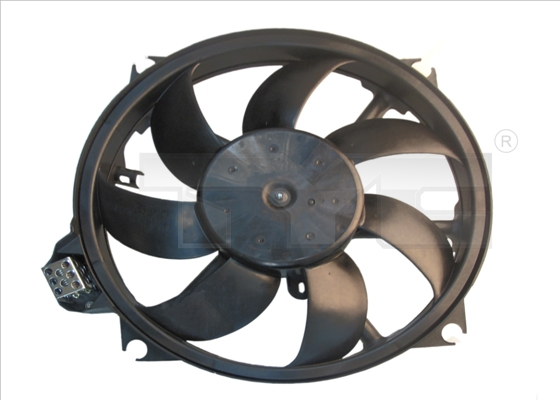 Ventilator radiator potrivit RENAULT GRAND SCENIC III, MEGANE, MEGANE III, SCENIC III 1.2-2.0D 11.08-