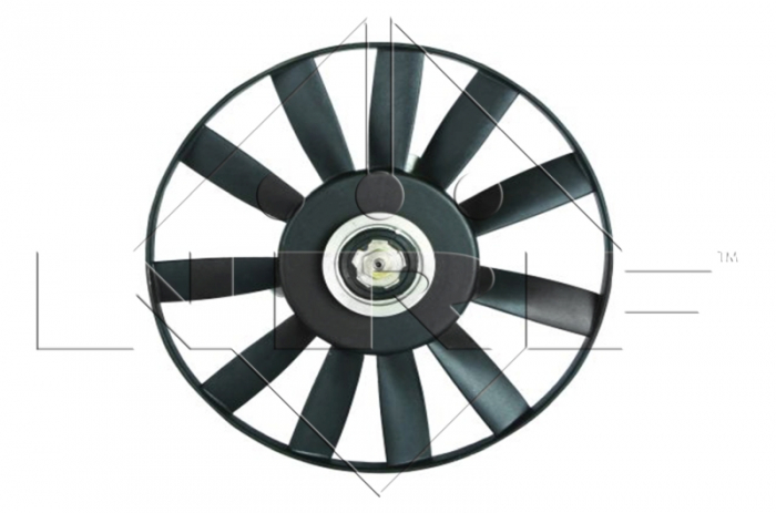 Ventilator radiator potrivit SEAT CORDOBA, CORDOBA VARIO, IBIZA II, INCA, TOLEDO I; VW CADDY II, CADDY II/MINIVAN, POLO, POLO III CLASSIC 1.3-2.0 1991-2004 [3]