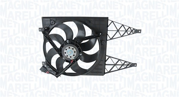 Ventilator radiator potrivit SEAT CORDOBA, IBIZA III, IBIZA IV, IBIZA IV SC, IBIZA IV ST, IBIZA IV HATCHBACK, TOLEDO IV; SKODA FABIA I, FABIA I PRAKTIK, FABIA II 1.0-2.0D 10.99-12.22