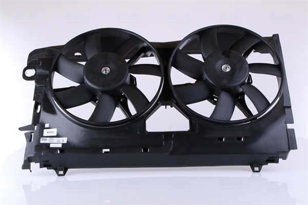 Ventilator radiator Stanga (cu carcasa) potrivit CITROEN BERLINGO, BERLINGO/MINIVAN, XANTIA, XSARA, XSARA/HATCHBACK; PEUGEOT 306, PARTNER, PARTNER/MINIVAN 1.4-2.0D 04.93-12.15 [2]