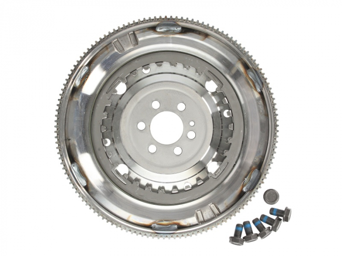 Volanta 7-viteza transmisie dublu ambreiaj (cu kit de suruburi; fara placa de reglare a frictiunii; fara rulment de ghidare) potrivit AUDI A1, A3, Q2 1.4 1.6D 1.9D 08.03-