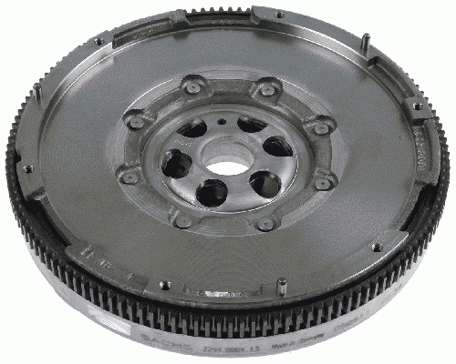 Volanta masa dubla potrivit AUDI A3, A6; SEAT ALTEA, ALTEA XL, LEON, TOLEDO III; SKODA OCTAVIA II, SUPERB II, YETI; VW CADDY III, EOS, GOLF PLUS, GOLF V, GOLF VI 1.9D/2.0D dupa 2003 - (240mm, cu set s [4]