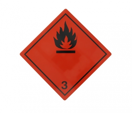 Echipamente - Tablita placa avertizare marcaj ADR 3, Cargoparts