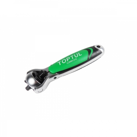 Antrenor cu clichet 3/8'' si 1/4'' cap rotativ, Toptul 160mm Echipamente - Antrenor cu clichet 3/8'' si 1/4'' cap rotativ, Toptul 160mm