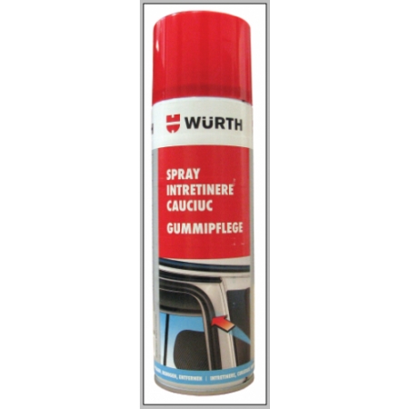 Spray intretinere cauciuc 300 ml Wurth Solutii tehnice - Spray intretinere cauciuc 300 ml Wurth