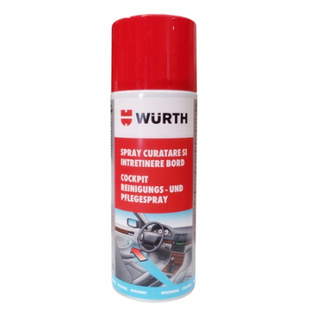 Spray curatare intretinere bord 400 ml Wurth Solutii tehnice - Spray curatare intretinere bord 400 ml Wurth