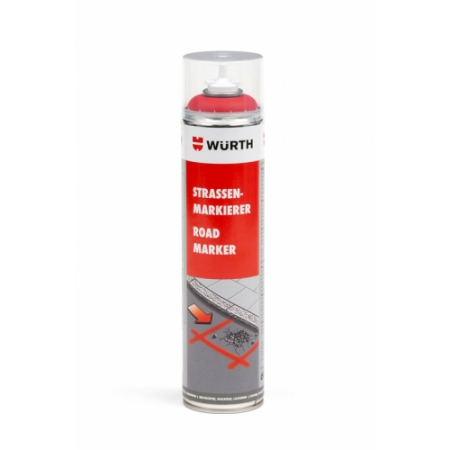 Solutii tehnice - Spray pentru marcaje rosu 600 ml Wurth