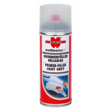 Solutii tehnice - Primer filler gri deschis 400 ml Wurth