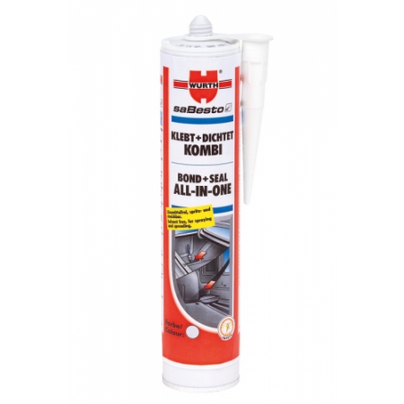 Solutii tehnice - Mastic lipire/etans pulv gri 310 ml Wurth