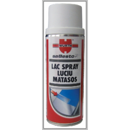 Solutii tehnice - Lac spray alb matasos 9010 Wurth