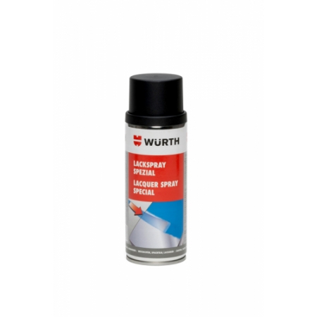 Ulei Lichide tehnice - Lac spray negru mat rez la 650 grad Wurth