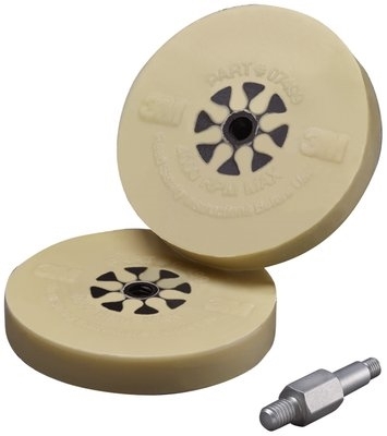 Echipamente - Disc curatat adezive100mm+mandrina prindere 3M