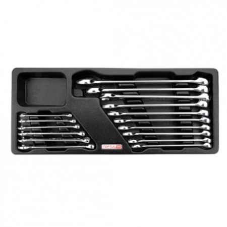 Chei si truse chei - Set 16 chei combinate fixe inelare, Toptul