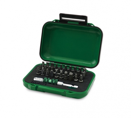 Set biti 1/4'' cu suport magnetic, Toptul 31 piese Chei si truse chei - Set biti 1/4'' cu suport magnetic, Toptul 31 piese