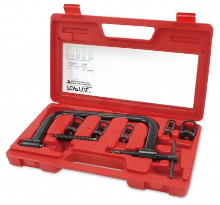 Kit pentru demontat si montat arcurile de la supapa, Toptul 7 piese Echipamente - Kit pentru demontat si montat arcurile de la supapa, Toptul 7 piese
