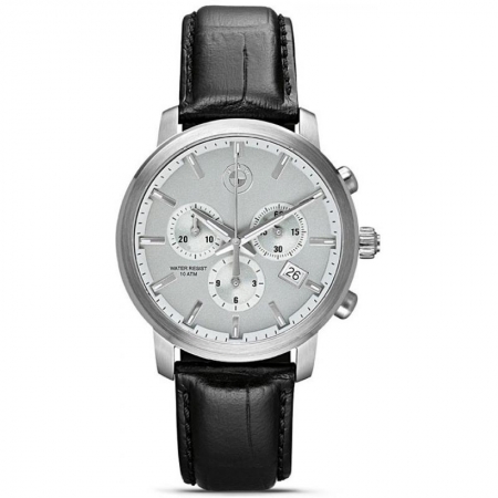 Accesorii Originale - Ceas BMW Curea Piele Neagra Chrono