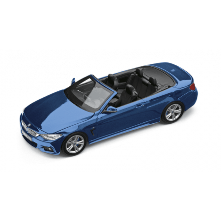 Accesorii auto - Macheta BMW Seria 4 Cabrio F33 1:43 Estoril Blue