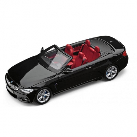 Accesorii auto - Macheta BMW Seria 4 Cabrio F33 1:43 Sapphire Black