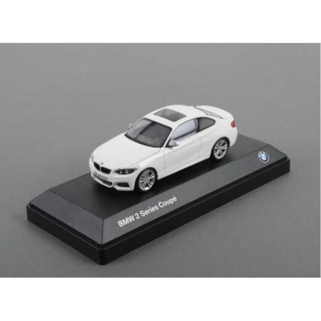 Accesorii Originale - Miniatura BMW Seria 2 1:43 Alpine White