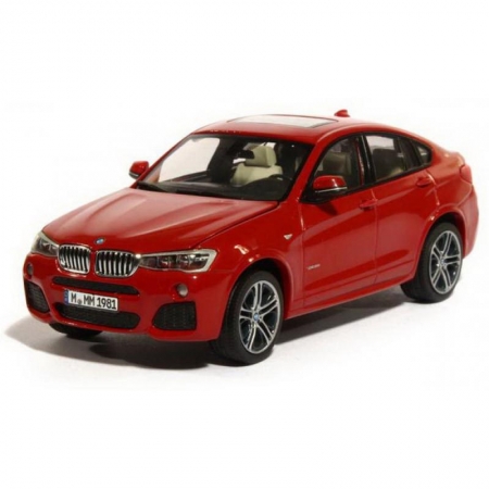 Accesorii auto - Miniatura BMW X4 F26 1:43 Melbourne Red