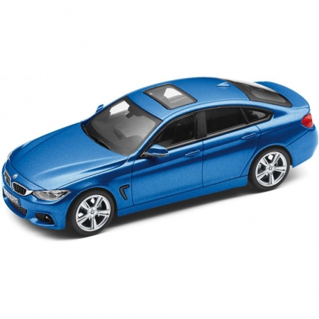 Accesorii Originale - Macheta BMW Seria 4 Gran Coupe F36 1:43 Estoril Blue