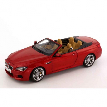 Accesorii Originale - Miniatura BMW Seria 6 Cabrio F12M 1:18 Sakhir Orange