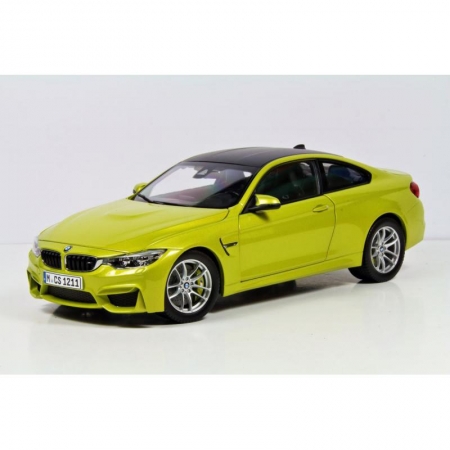 Accesorii Originale - Miniatura BMW M4 Coupe F82 1:18 Austin Yellow