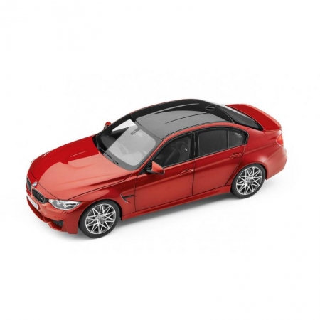 Accesorii auto - Macheta BMW M3 F80 Competition Sakhir Orange 1:18