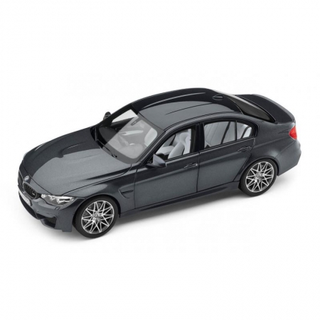 Accesorii auto - Macheta BMW M3 F80 Competition Mineral Grey 1:18