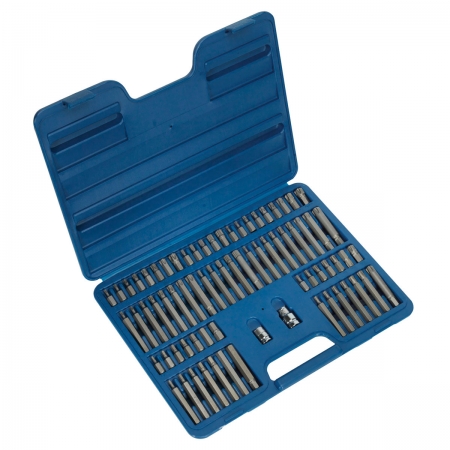 Echipamente - Trusa de chei biti Hexagon Torx XZN Ribe 3/8'' & 1/2'' Sealey 74 piese