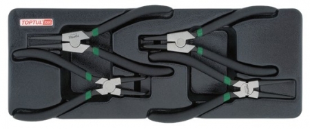 Echipamente - Set clesti inele siguranta, Toptul 175mm 4buc.