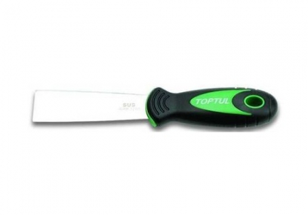 Echipamente - Spaclu inox flexibil cu maner ergonomic, Toptul 32x100x0.5mm