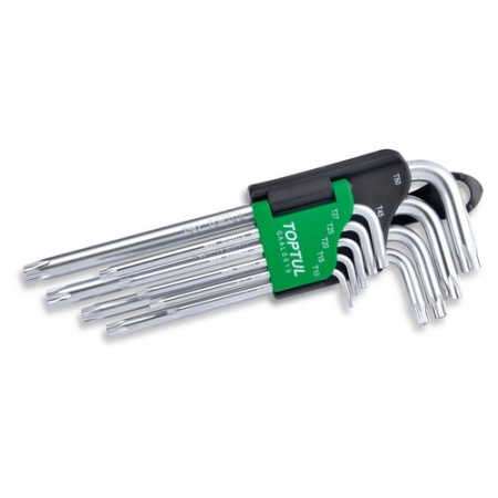 Set 9 chei imbus stea, Toptul T10-T50 Echipamente - Set 9 chei imbus stea, Toptul T10-T50