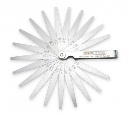 Set lere de grosime, Toptul 0.05-1.00 mm Echipamente - Set lere de grosime, Toptul 0.05-1.00 mm