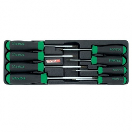 Echipamente - Set 8 surubelnite cu profil TX, Toptul T9-T40