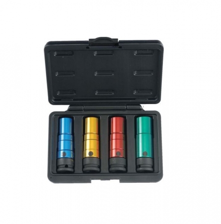 Trusa chei tubulare de impact ½" cu protectie 17-22mm, Force Echipamente - Trusa chei tubulare de impact ½" cu protectie 17-22mm, Force