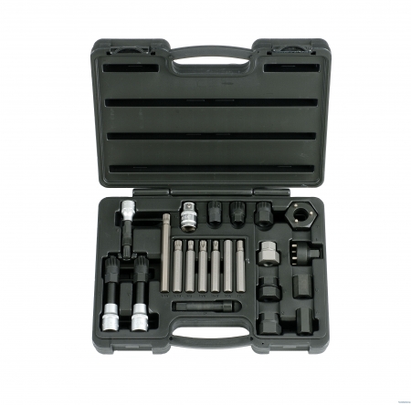 Echipamente - Set chei demontare fulii alternator, Force 22 piese