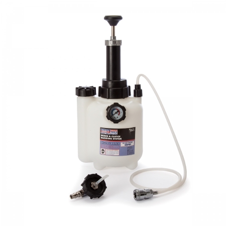 Echipamente - Aparat pentru aerisit si schimbat lichidul de frana sau ambreiaje hidraulice 2.5L, Sealey