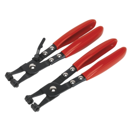 Echipamente - Set de 2 clesti pentru montare si demontare coliere, Sealey